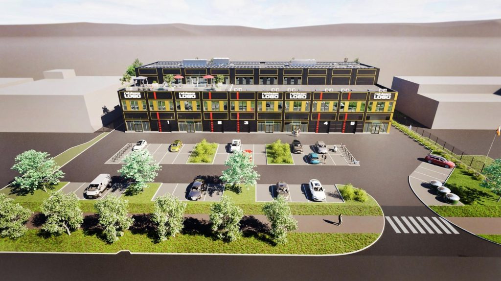 Järveotsa tee 50d (Järveotsa tee 50d) - Biroju centrs, Cita komerciāla, Birojs / Elastīgu platību, Noliktava / Izplatīšanas centrs - vizualizācija