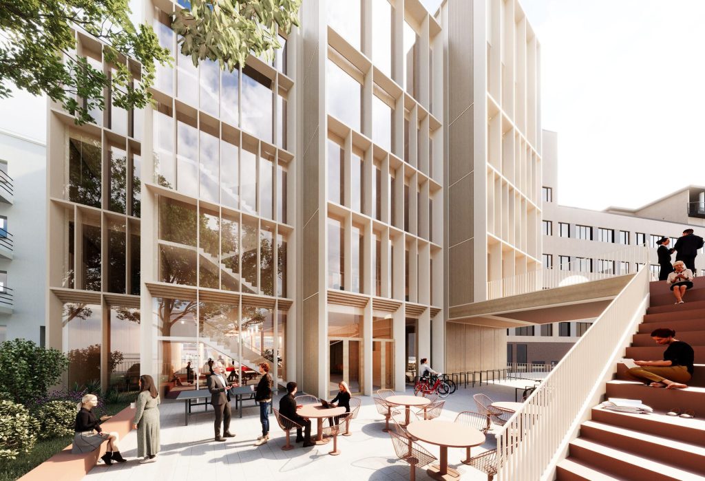 Tartu Ülikooli õigusteaduskonna Tallinna hoone (Kaarli pst 3) - Higher education - visualization