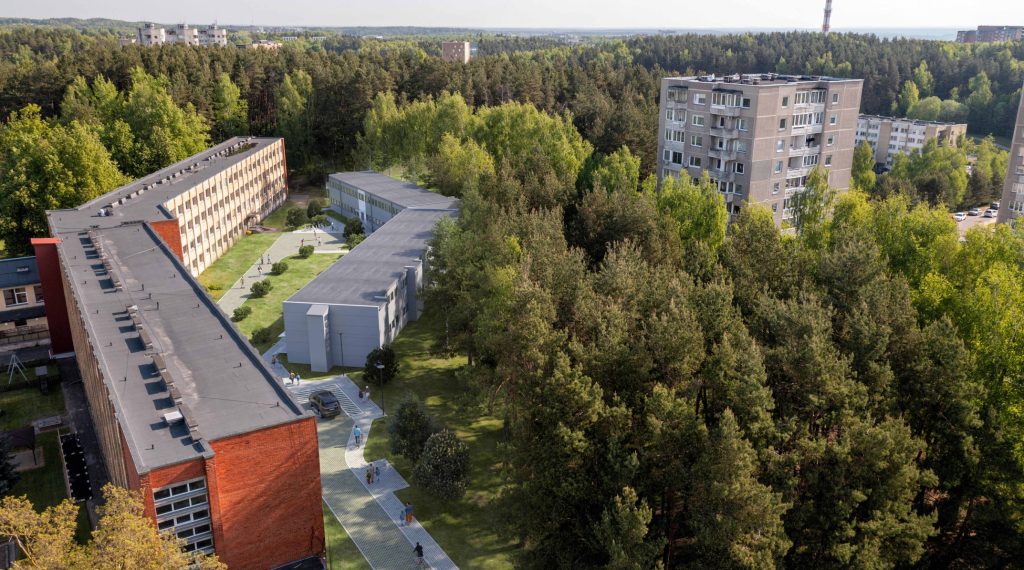 Modulinis darželis ir mokykla Ateities g. 44 (Ateities g. 44) - Primary and secondary education - visualization