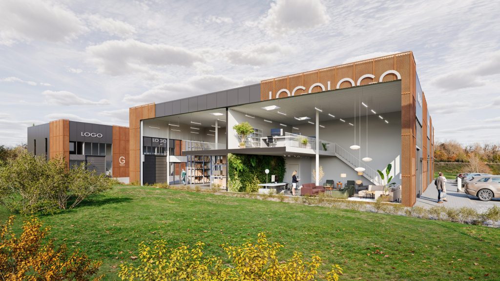 Mo43 (Mozūriškių g. 43) - Stock office / Flex space - visualization