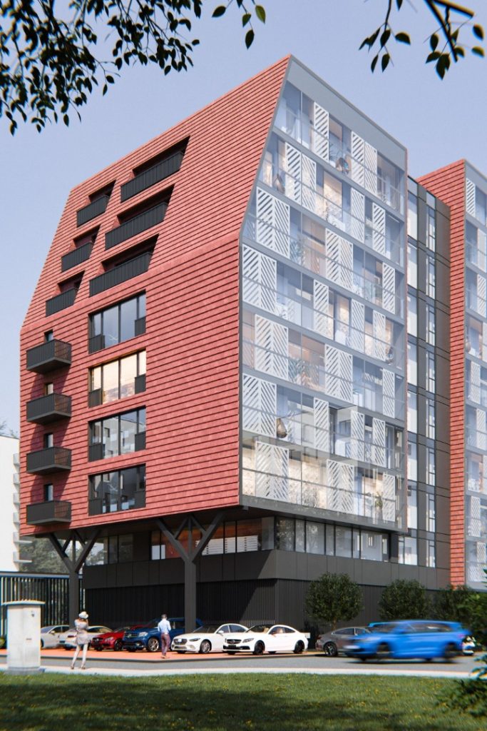 City10 (Pievų tako g. 36A ) - Daudzdzīvokļu nams - vizualizācija