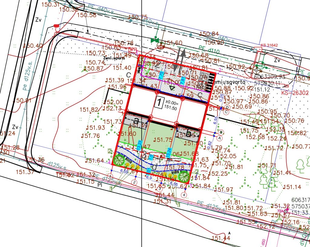 Sauluvos g. 39 (Sauluvos g. 39) - Daudzdzīvokļu nams - vizualizācija