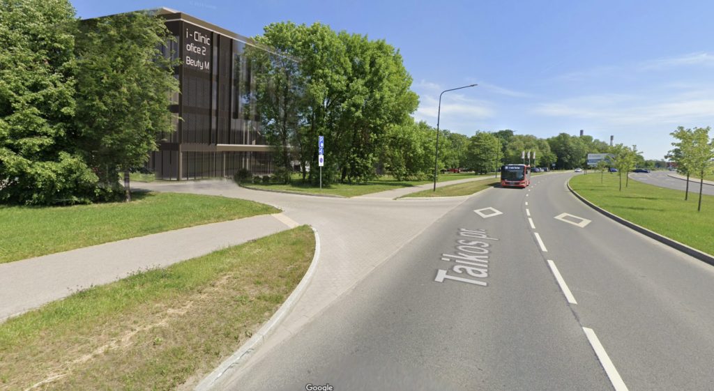 Taikos pr. 125D (Taikos pr. 125D) - Haigla, Kaubandus - visuaalne