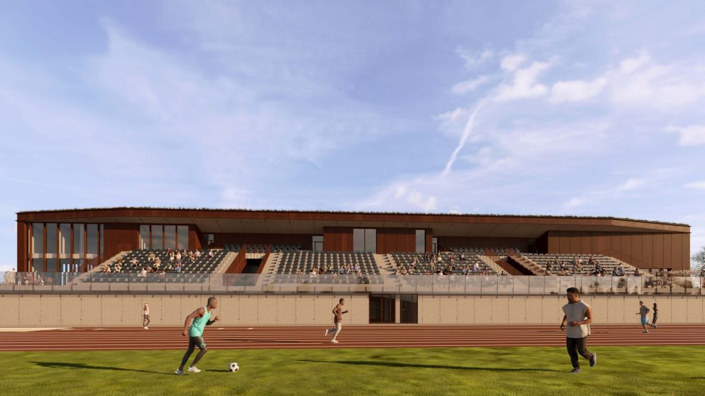 Žvėryno stadionas (J. I. Kraševskio g. 2) - Stadium - visualization