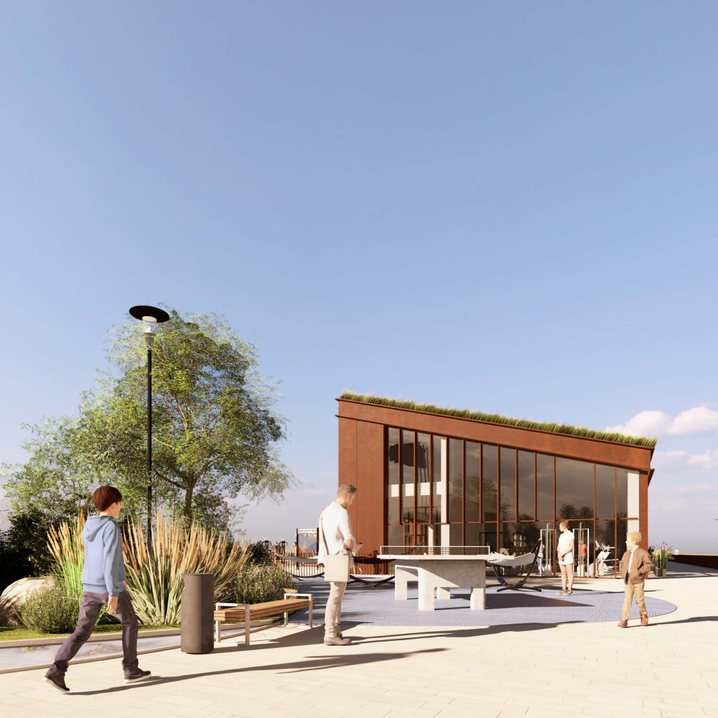 Žvėryno stadionas (J. I. Kraševskio g. 2) - Stadium - visualization