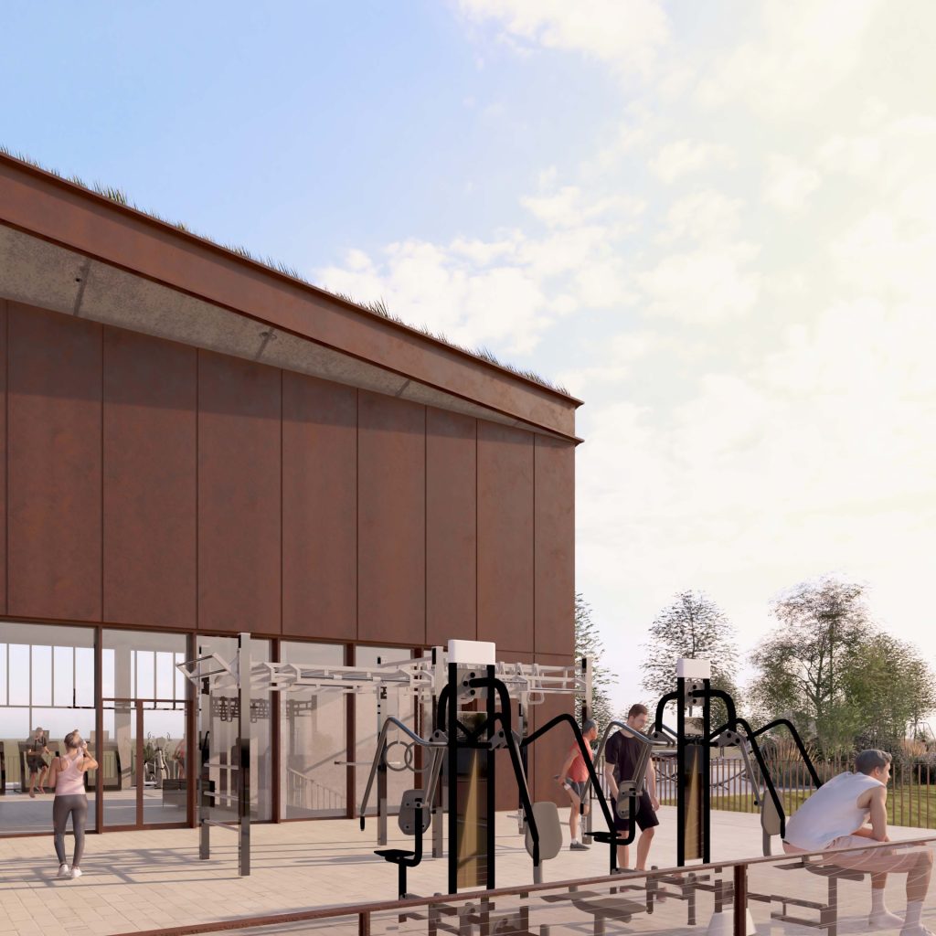 Žvėryno stadionas (J. I. Kraševskio g. 2) - Stadium - visualization