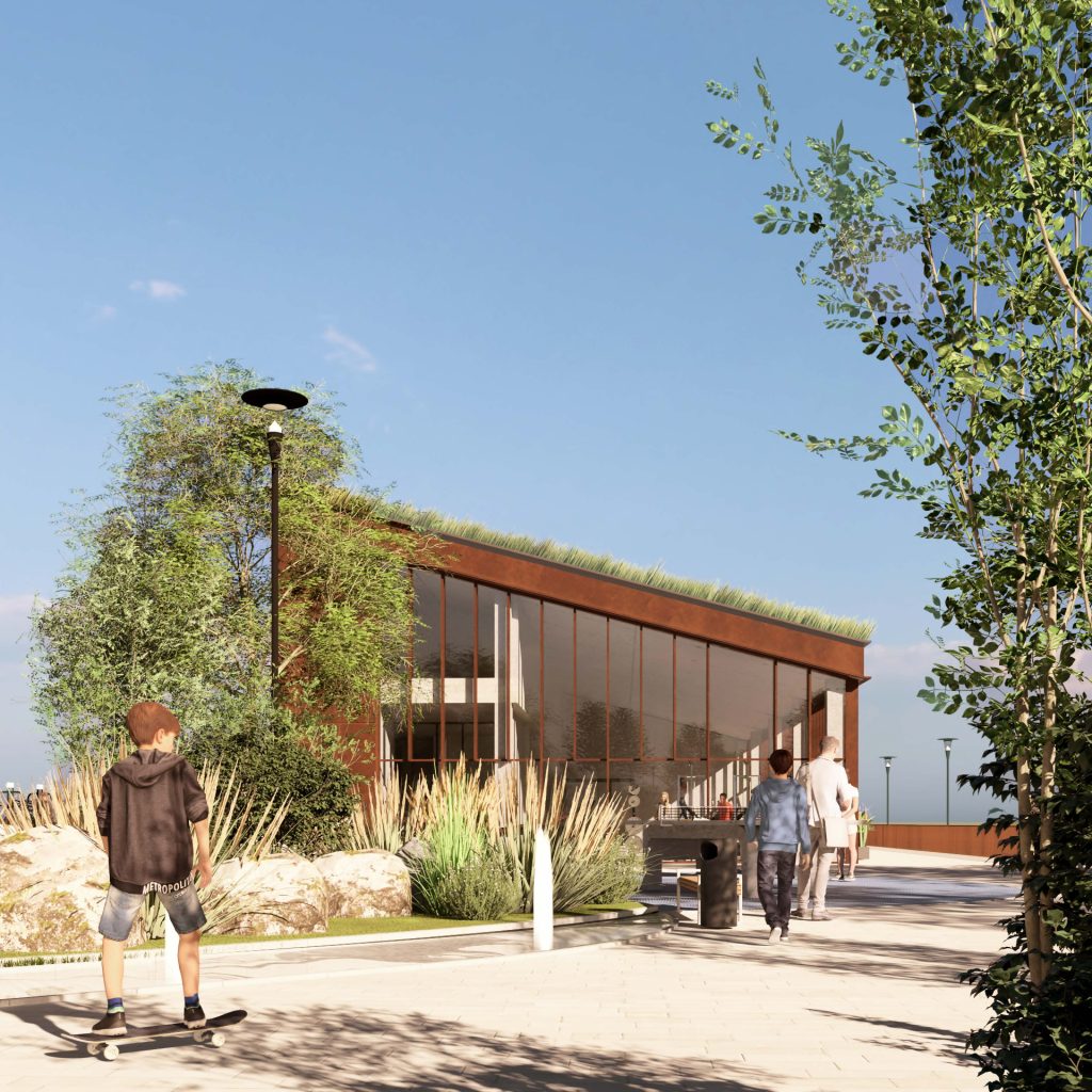 Žvėryno stadionas (J. I. Kraševskio g. 2) - Stadium - visualization