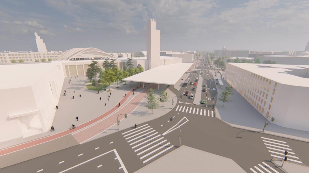 13. janvāra ielas un publiskās ārtelpas attīstība (13. janvāra iela) - Tänav - visuaalne