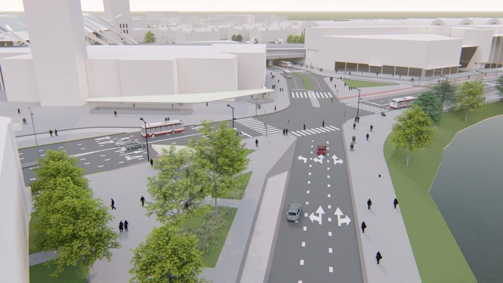 13. janvāra ielas un publiskās ārtelpas attīstība (13. janvāra iela) - Tänav - visuaalne