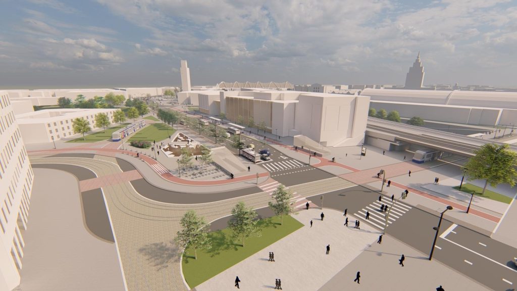 13. janvāra ielas un publiskās ārtelpas attīstība (13. janvāra iela) - Tänav - visuaalne