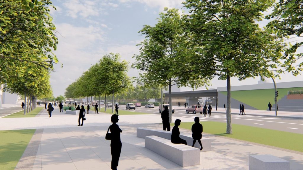 13. janvāra ielas un publiskās ārtelpas attīstība (13. janvāra iela) - Tänav - visuaalne