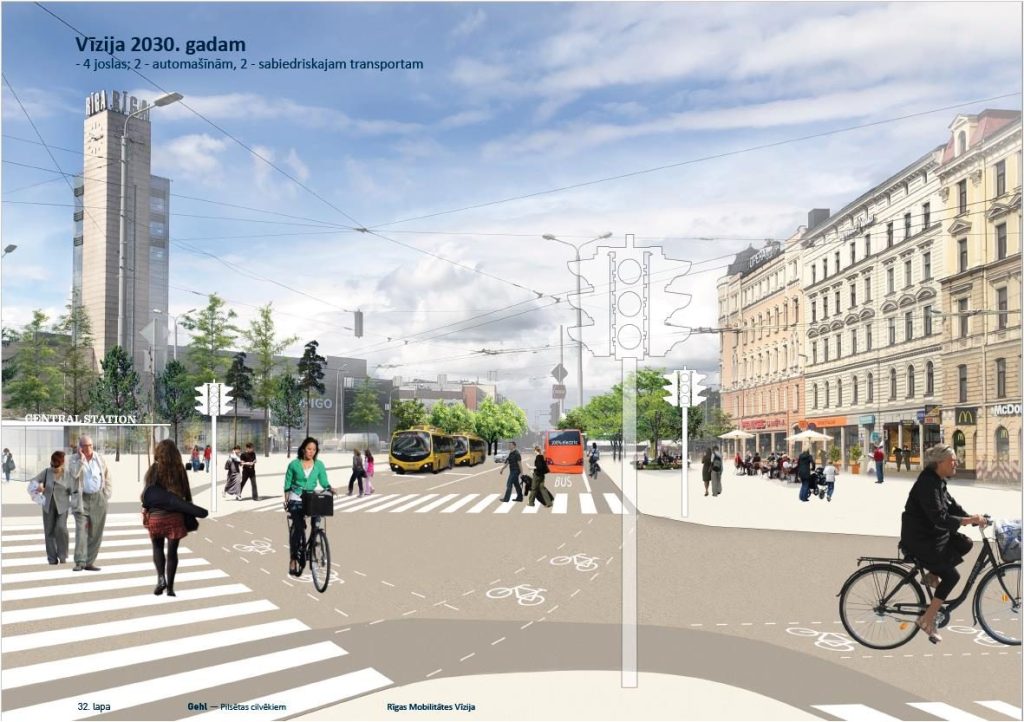 13. janvāra ielas un publiskās ārtelpas attīstība (13. janvāra iela) - Tänav - visuaalne