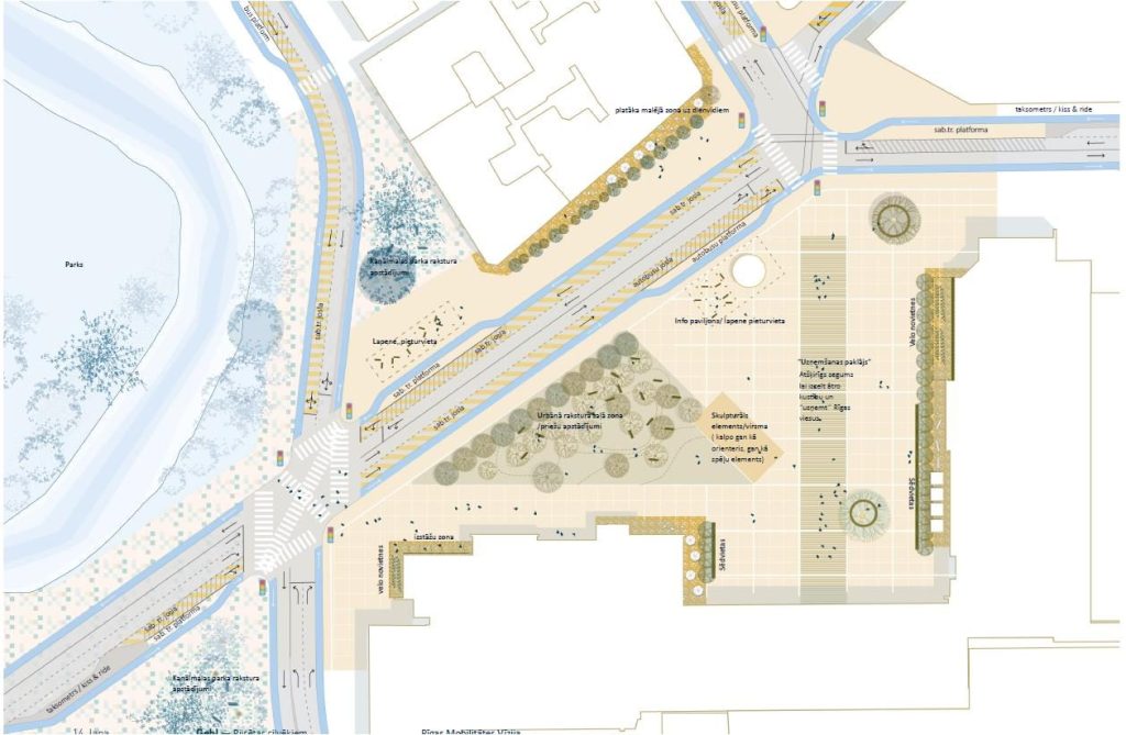 13. janvāra ielas un publiskās ārtelpas attīstība (13. janvāra iela) - Tänav - visuaalne