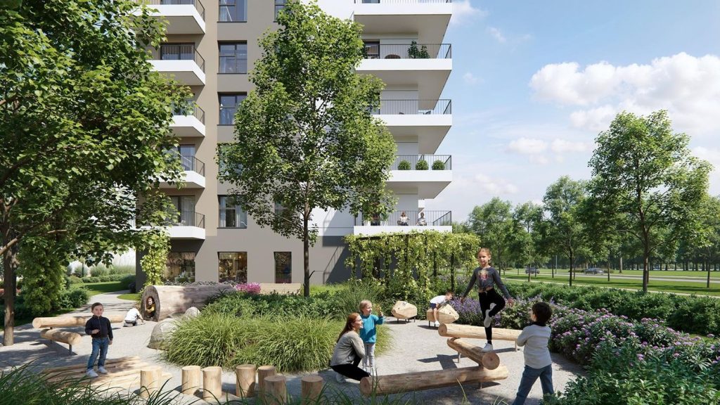 Osiedle Startowe (ul. Zatorska) - Multi apartment - visualization