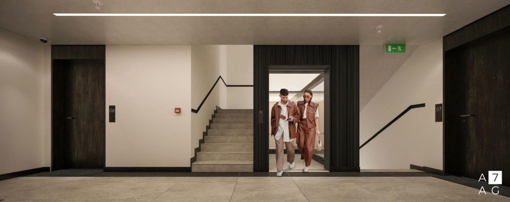 Krypska 33 (ul. Krypska 33) - Multi apartment - visualization