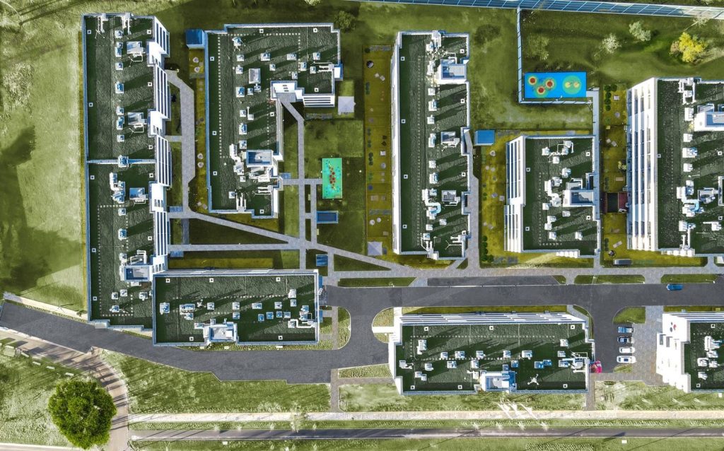 Miasteczko Nova Sfera 3 (ul. Marywilska 11) - Multi apartment - visualization