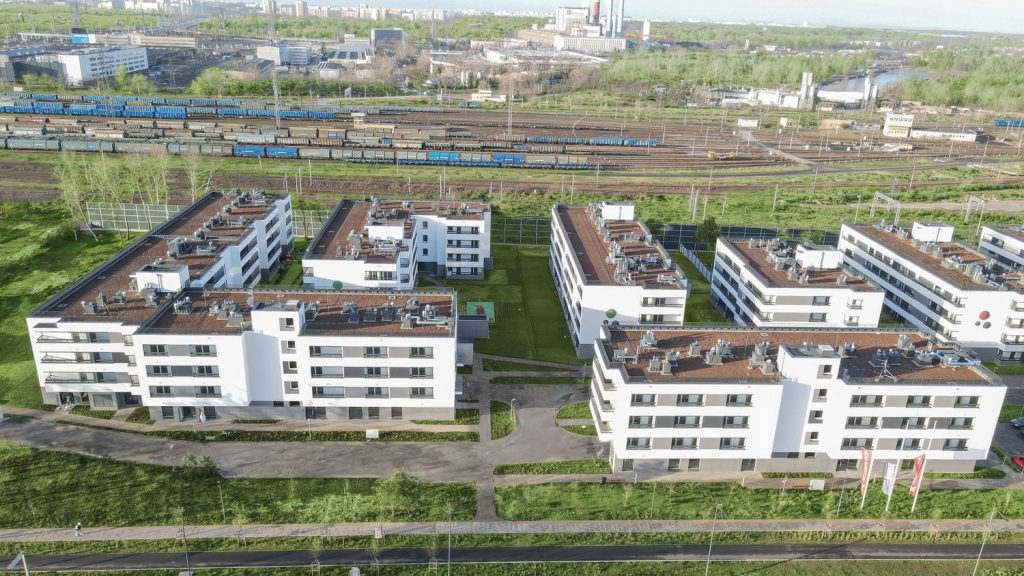 Miasteczko Nova Sfera 3 (ul. Marywilska 11) - Multi apartment - visualization