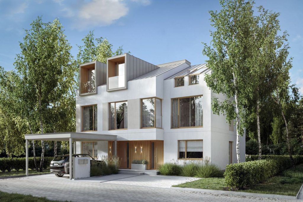 Kołodzieja Residence (ul. Piasta Kołodzieja 64) - Row housing - visualization