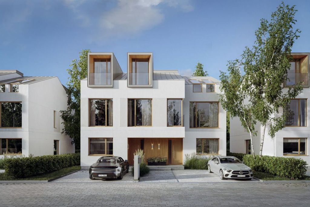 Kołodzieja Residence (ul. Piasta Kołodzieja 64) - Row housing - visualization