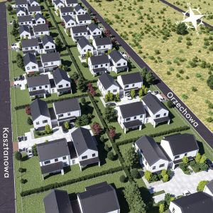 Szczodre etap V (ul. Kasztanowa) - Row housing