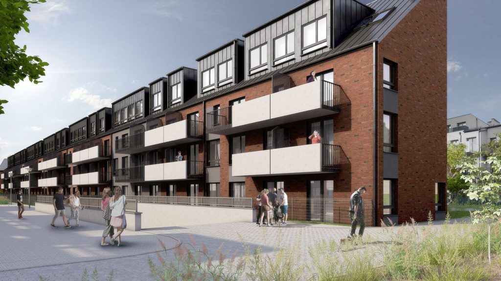 Maślice Wrocław Milo Dobry Deweloper etap II (ul. Maślicka) - Multi apartment - visualization