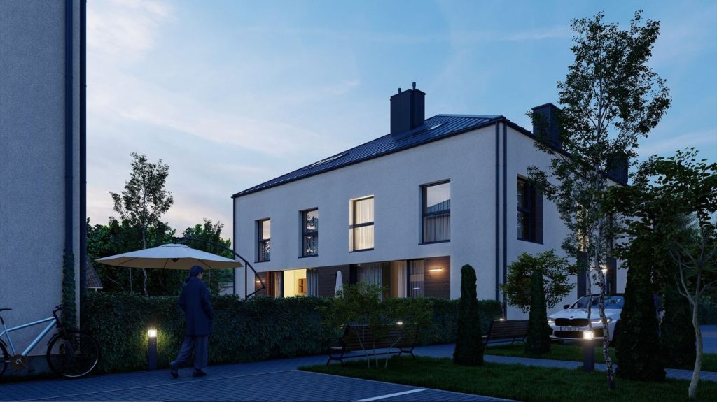 Aniceta Residence (ul. Ojca Aniceta 10) - Row housing - visualization