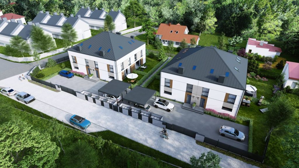 Aniceta Residence (ul. Ojca Aniceta 10) - Row housing - visualization