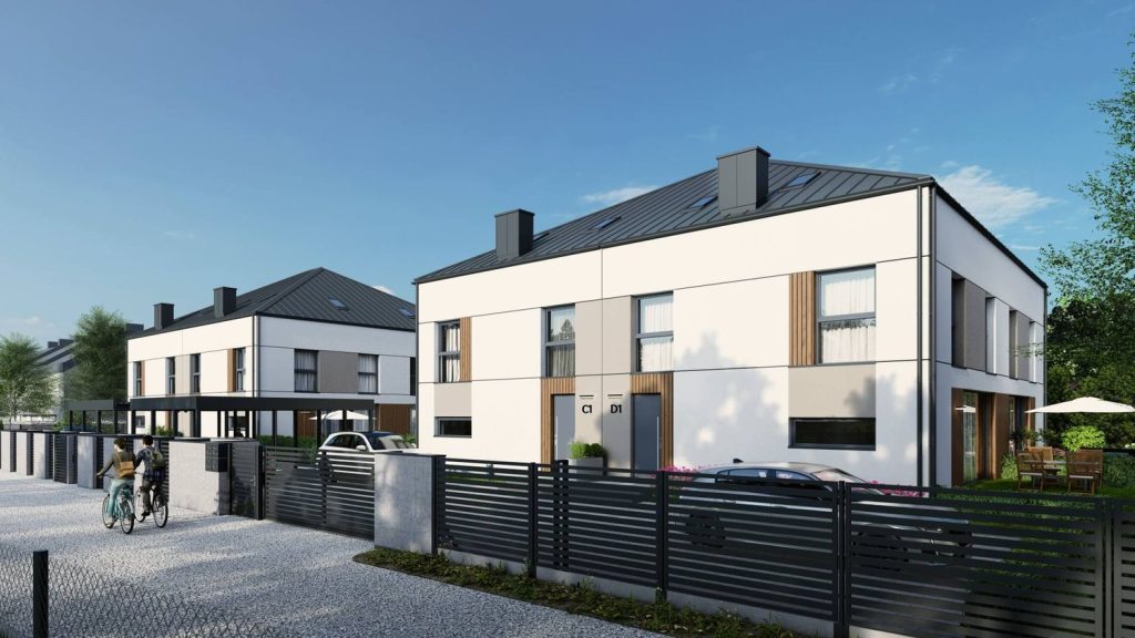 Aniceta Residence (ul. Ojca Aniceta 10) - Row housing - visualization