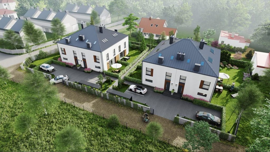 Aniceta Residence (ul. Ojca Aniceta 10) - Row housing - visualization