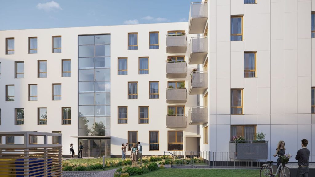 Jodłowicka 3 (ul. Jodłowicka 3) - Multi apartment - visualization