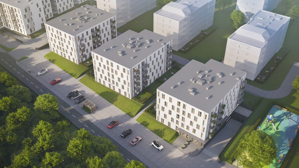 Jodłowicka 5 (ul. Jodłowicka 5-5B) - Daudzdzīvokļu nams - vizualizācija