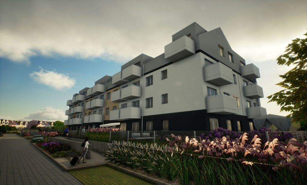 Osiedle Parkowe Aleje (ul. Syryjska) - Daugiabutis - vizualizacija