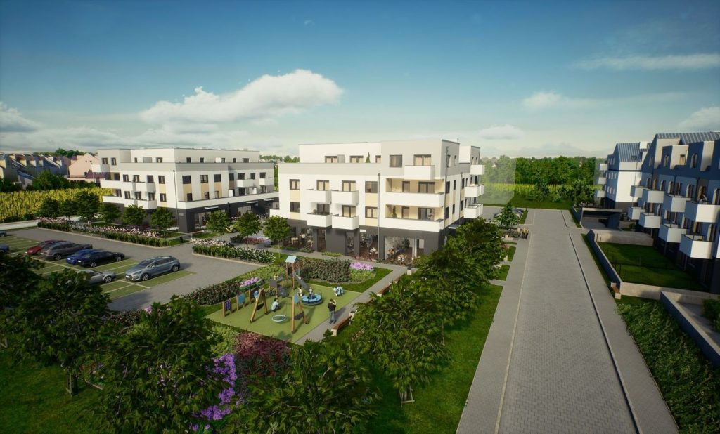 Osiedle Parkowe Aleje (ul. Syryjska) - Daugiabutis - vizualizacija