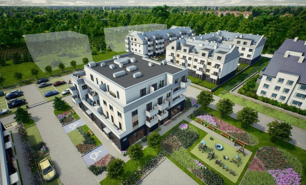 Osiedle Parkowe Aleje (ul. Syryjska) - Daugiabutis - vizualizacija