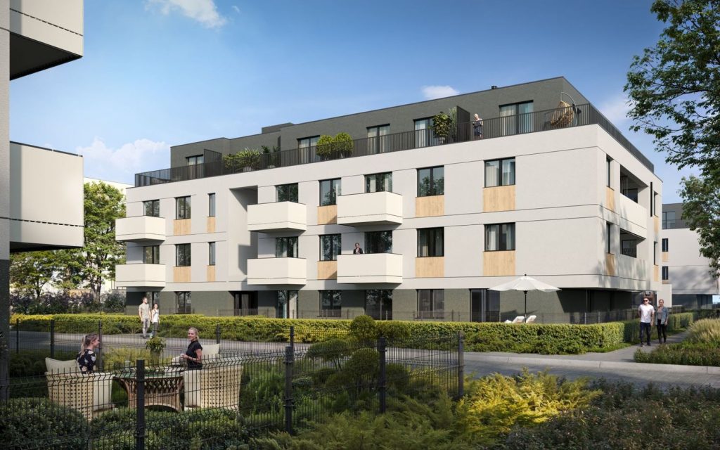 Osiedle Parkowe Aleje etap III (ul. Syryjska) - Multi apartment - visualization