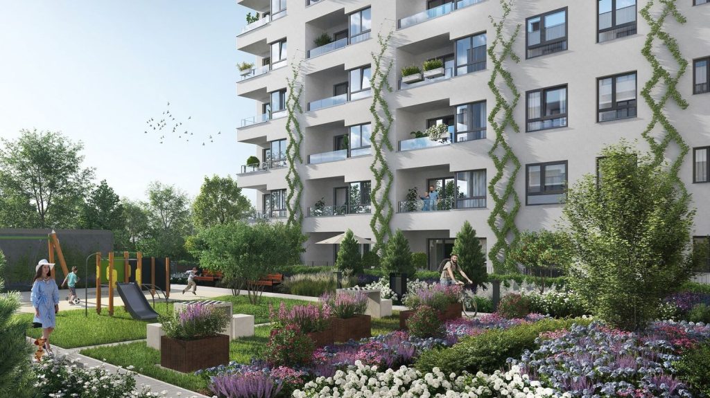 Osiedle Urbino (ul. Równoległa 16) - Korterelamu - visuaalne