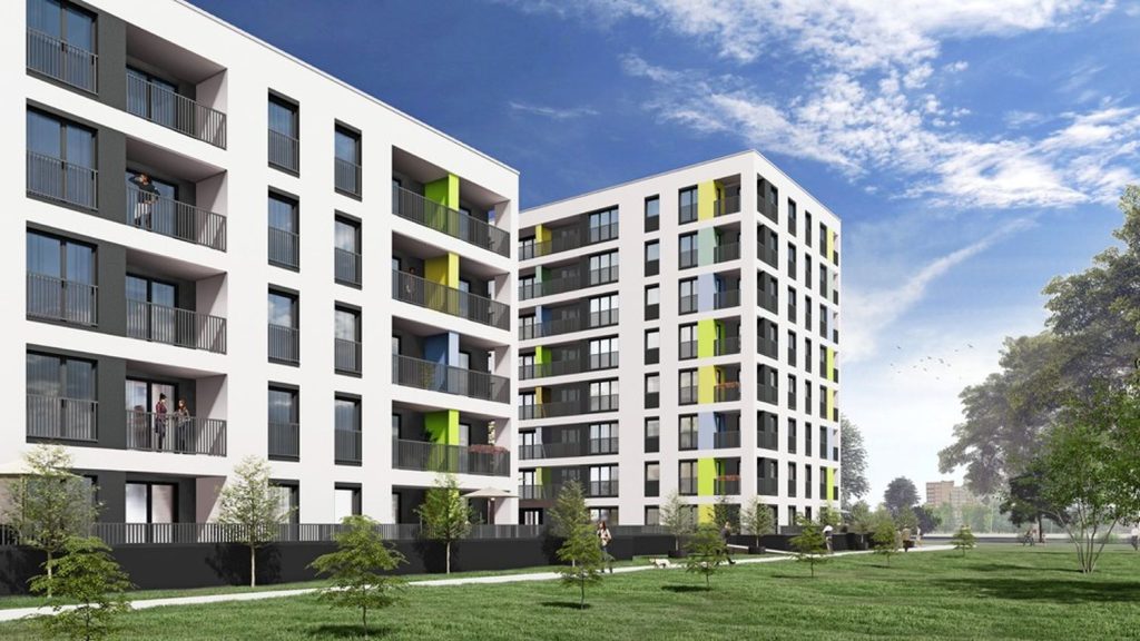 Warszawski Świt (ul. Warszawski Świt 5) - Multi apartment - visualization