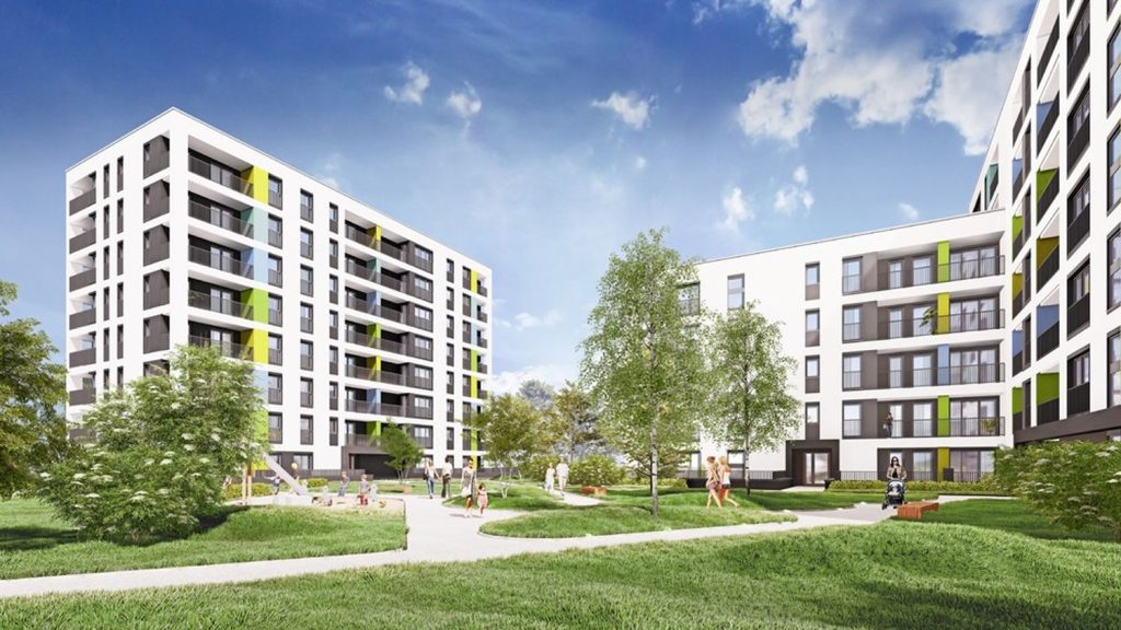 Warszawski Świt (ul. Warszawski Świt 5) - Multi apartment - visualization