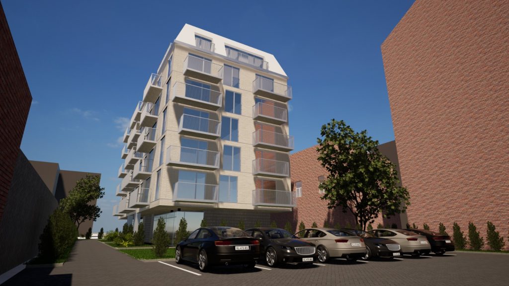 Bertrand kvartāls - 2.kārta (Aleksandra Čaka iela 123) - Daugiabutis - vizualizacija