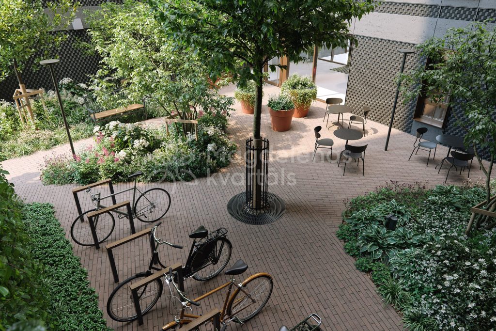 Magdelēnas kvartāls 1. kārta - Antonijas 17A (Antonijas 17A) - Korterelamu - visuaalne