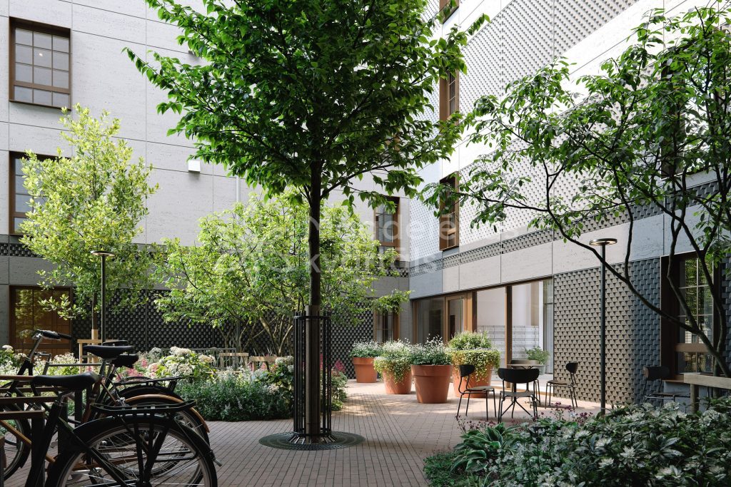 Magdelēnas kvartāls 1. kārta - Antonijas 17A (Antonijas 17A) - Korterelamu - visuaalne