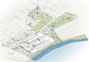 Apkaimes centrs - Ķengarags (Ķengarags) - Park, Street, Other open space