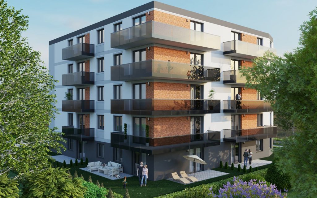 Bukowa etap II (ul. Bukowa) - Korterelamu - visuaalne
