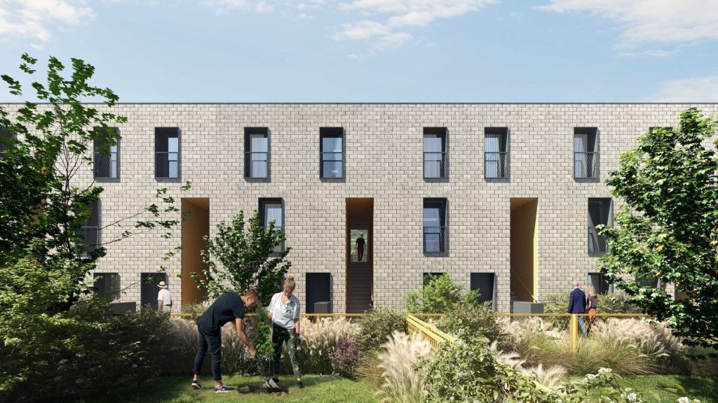 Osiedle Bolko (ul. Północna 1) - Row housing - visualization