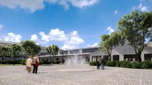 Vidzemes tirgus – Piena paviljona rekonstrukcija vizualizācija