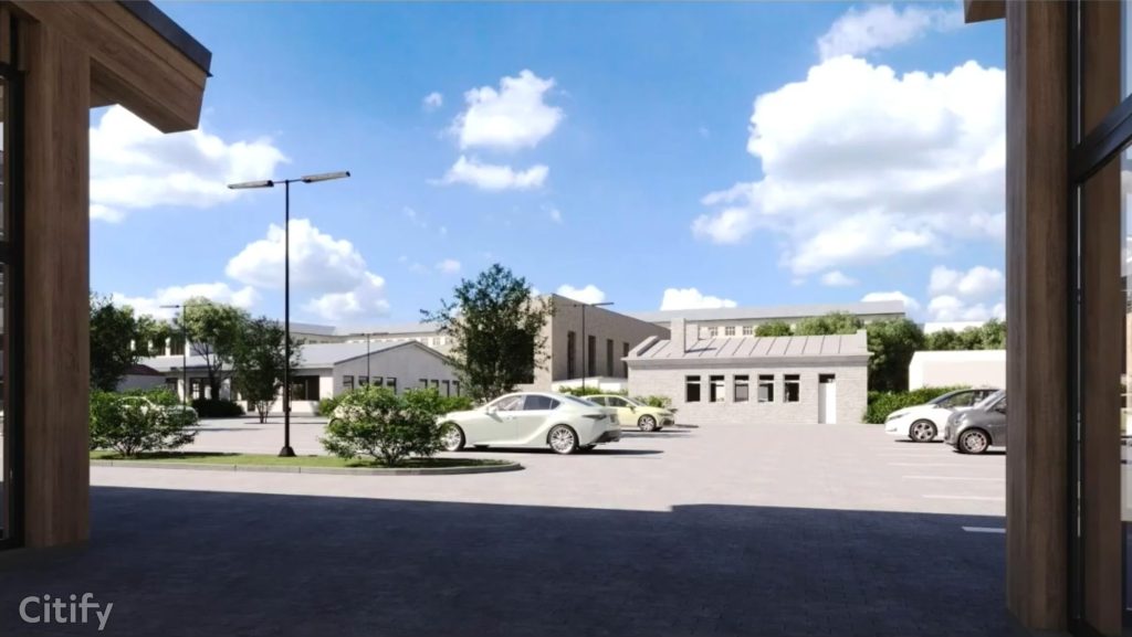 Vidzemes tirgus - Kvartāla attīstība (Brīvības iela 90A) - Maitinimo įstaiga, Turgus, Kita komercija, Kitas kultūros ar pramogų objektas - vizualizacija