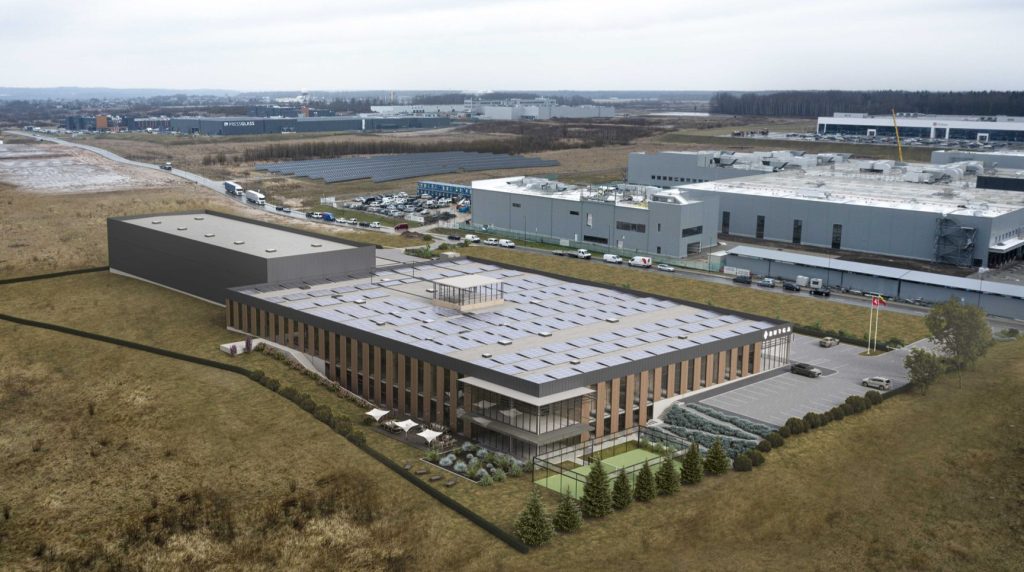 BURGA gamykla ( Inžinierių g. 6) - Administratīvā ēka, Vieglā rūpniecība - vizualizācija