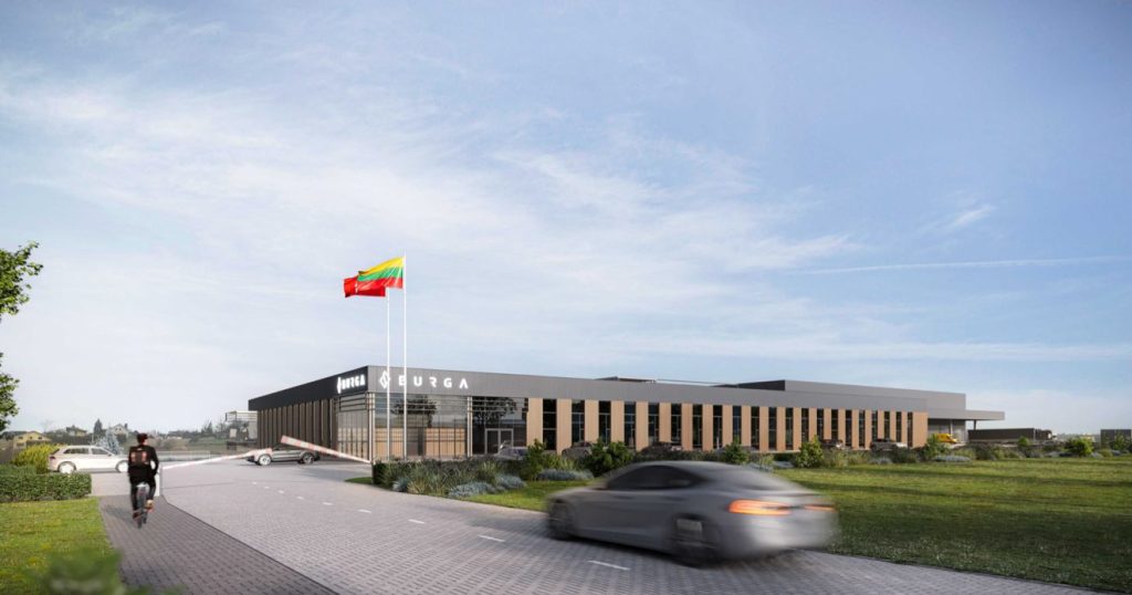 BURGA gamykla ( Inžinierių g. 6) - Administratīvā ēka, Vieglā rūpniecība - vizualizācija