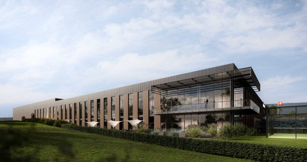 BURGA gamykla ( Inžinierių g. 6) - Administratīvā ēka, Vieglā rūpniecība - vizualizācija