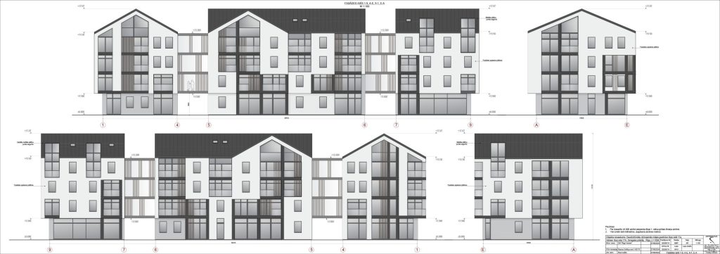 Buru Kvartāls - 1. kārta (Buru ielā 17a) - Multi apartment - visualization
